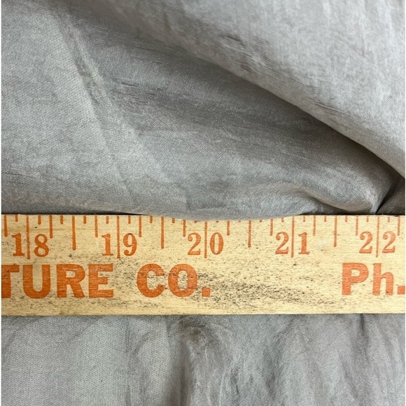 PIAZZA ROMA Made in Italy 100% Silk Blouse Sz XS Top Sheer Silk Overlay Summer - Picture 14 of 16